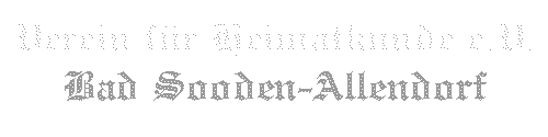 Verein f&uuml;r Heimatkunde