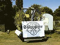 Vorbereitungen am Wagen
