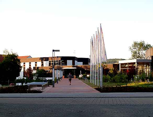 Eingang Kurmittelhaus